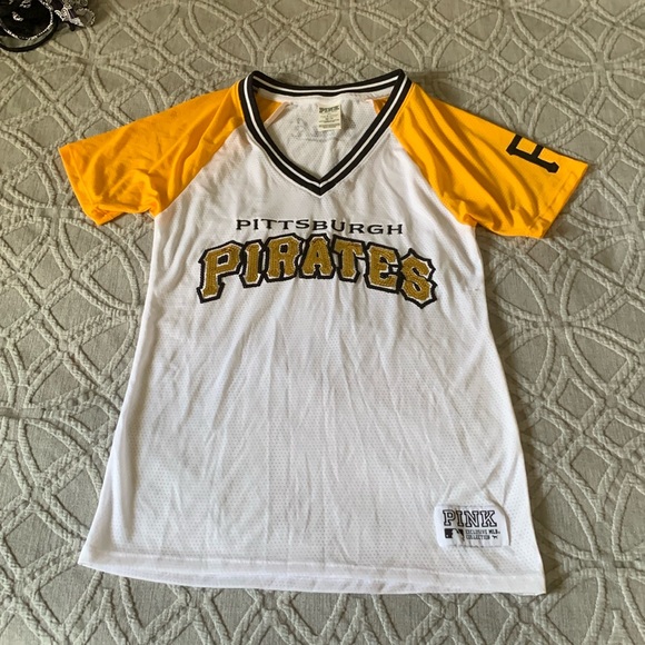 Pink MLB pirates shirt - Picture 1 of 4